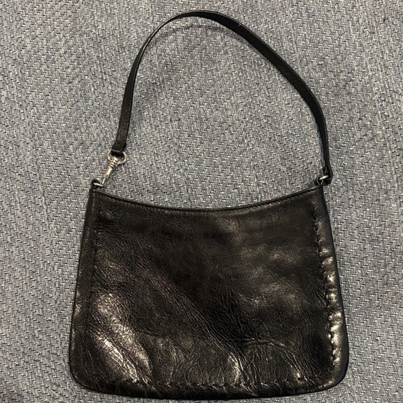 Banana Republic Handbags - Like new black leather Banana republic purse